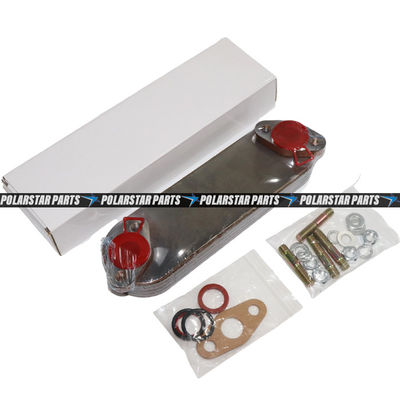 SK200-6 Oil Cooler Cores 5P ME013360 6D31T 6D34T Suku Cadang Sistem Pendingin Mesin